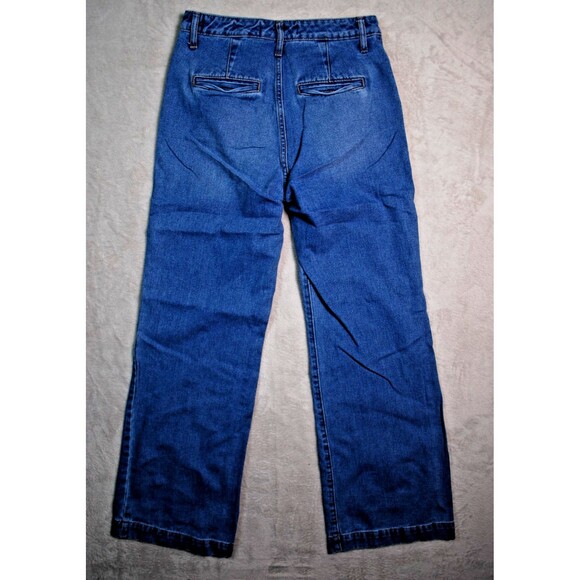 Sam Edelman Codie Med Wash High Rise Wide Leg Women's Jeans Size 29 - Picture 7 of 9